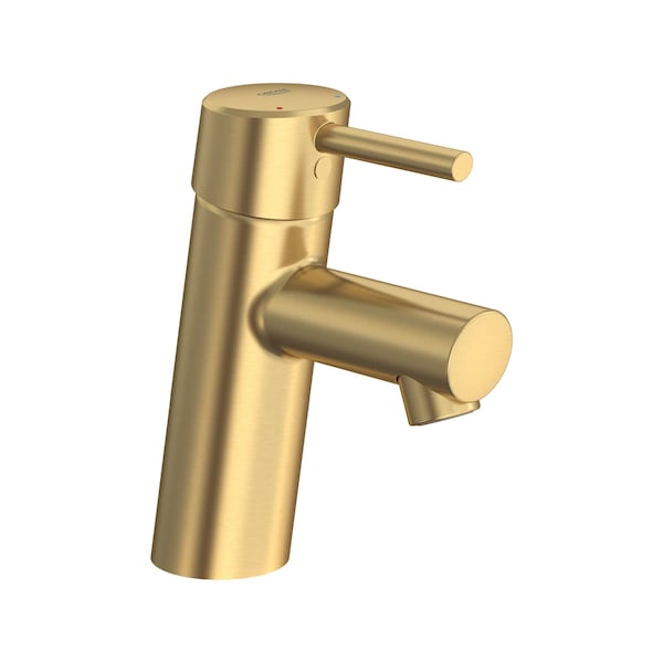 Single Hole Single-Handle S-Size Bathroom Faucet 1.2 Gpm, Gold